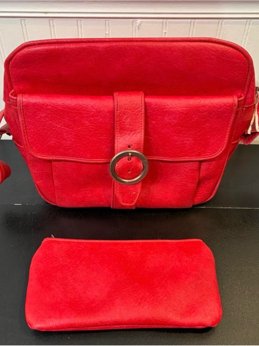 Vintage Samsonite Fashionaire Red
Overnight Carry-On Luggage Bag Mid
Century